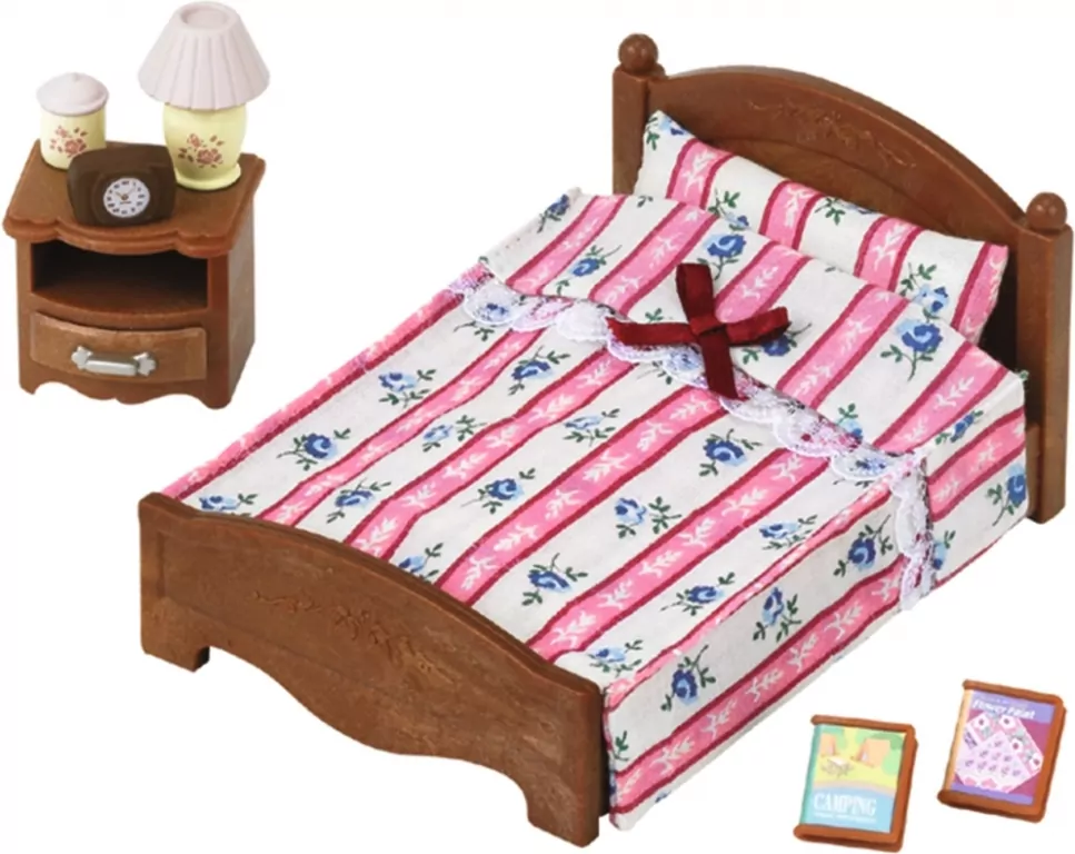 Łóżko podwójne. Sylvanian Families - tantis.pl