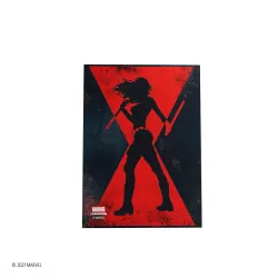 Gamegenic: Marvel Champions Art Sleeves (66 mm x 91 mm) Black Widow 50+1