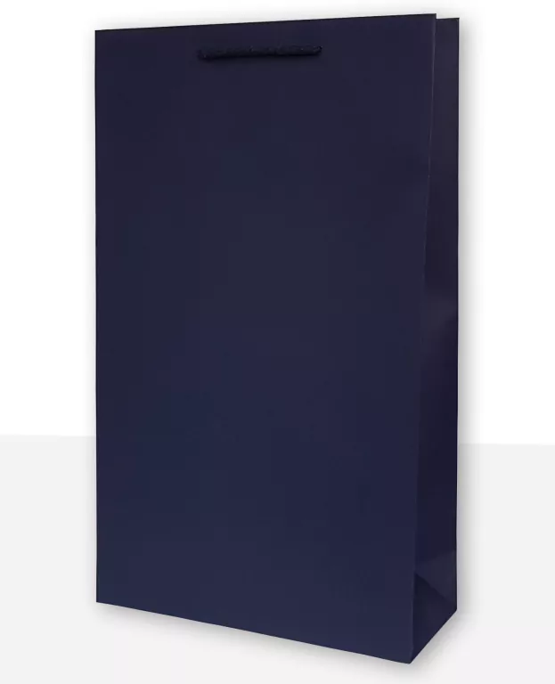 Torebki prezentowe jednobarwna T4 granatowa 10 sztuk - tantis.pl