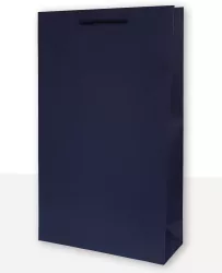 Torebki prezentowe jednobarwna T4 granatowa 10 sztuk