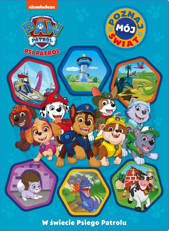 W świecie Psiego Patrolu. Poznaj mój świat cz.3. Psi Patrol - tantis.pl