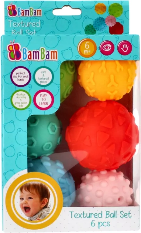 Zabawka sensoryczna kule BAM BAM - tantis.pl