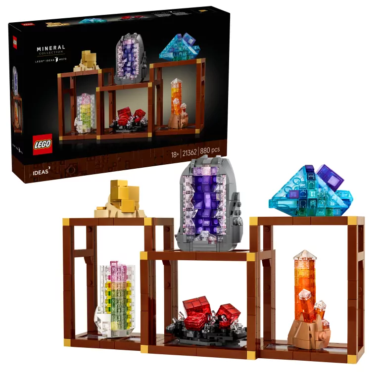 LEGO® Ideas. Kolekcja minerałów 21362 - tantis.pl