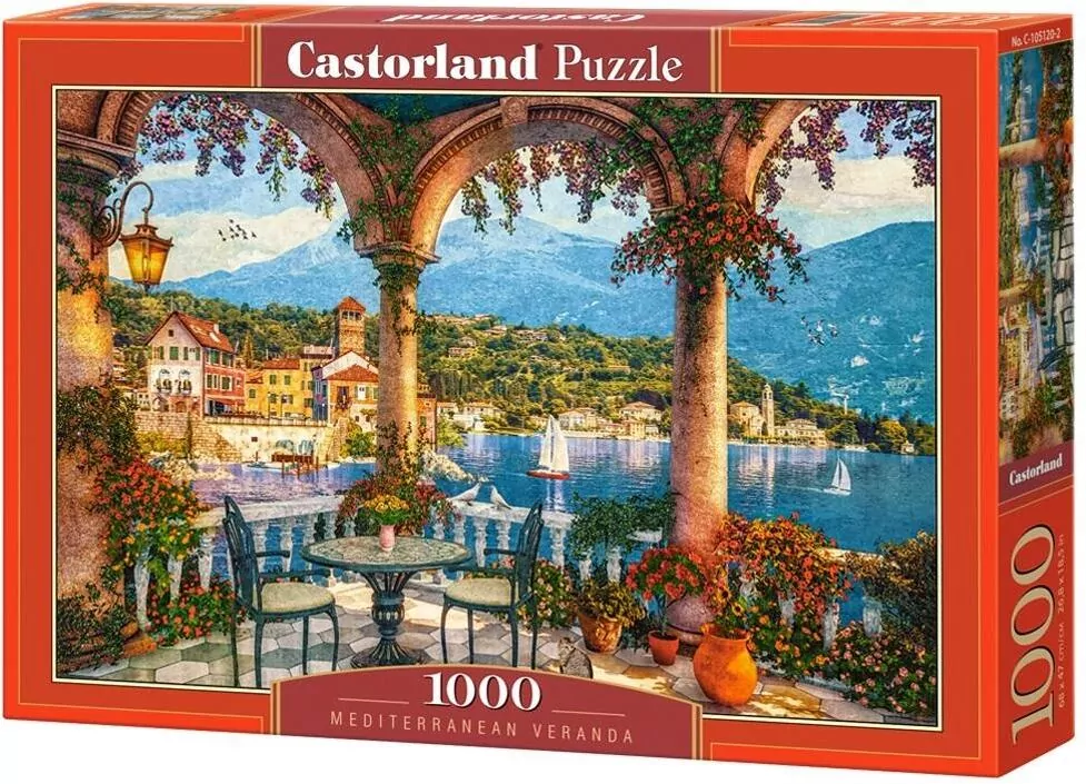 Puzzle 1000. Mediterranean Veranda - tantis.pl
