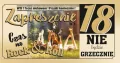Zaproszenie Urodziny 18 - tantis.pl