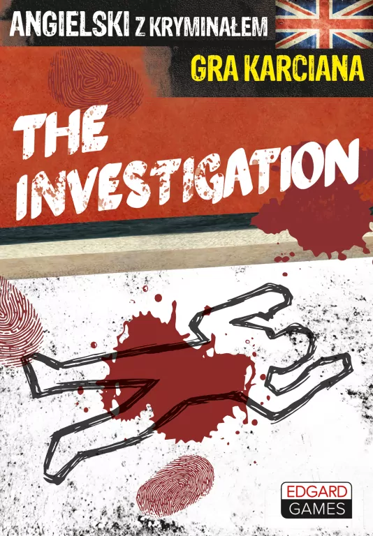 Edgard Games. The Investigation. Kryminalna gra karciana do nauki angielskiego - tantis.pl
