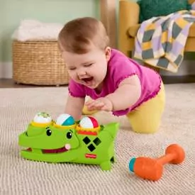 Fisher-Price Krokodyl Przebijanka - tantis.pl