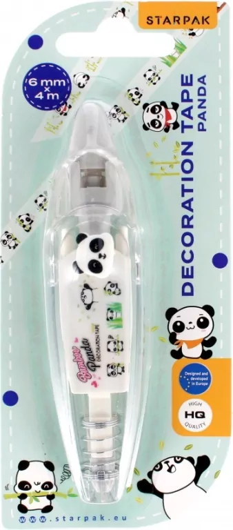 Taśma dekoracyjna 6mmx4m Panda - tantis.pl