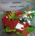 Naklejki z pianki liście, 32 sztuki - tantis.pl