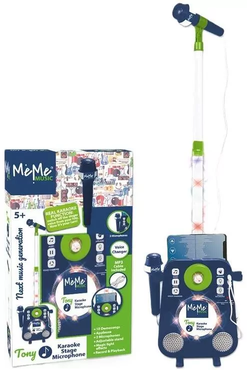 Karaoke z mikrofonami i głośnikiem - tantis.pl