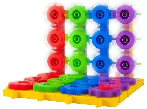 Klocki konstrukcyjne Korbo Basic. 90 elementów - tantis.pl