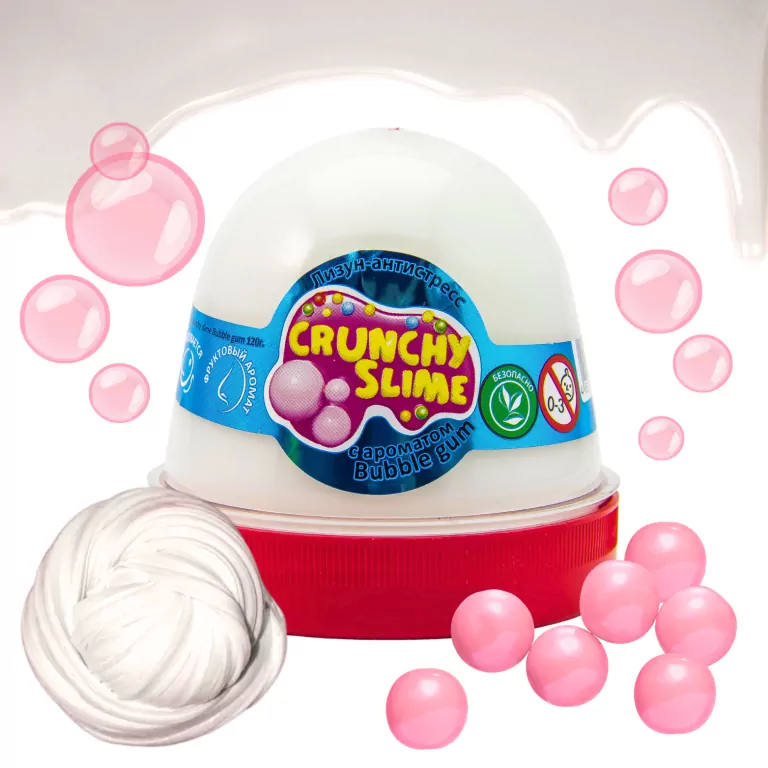 Glutek. Crunchy Slime. Zapachowy. Guma balonowa - tantis.pl