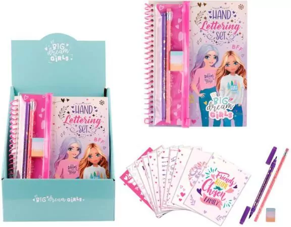 Notes kreatywny na spirali z akcesoriami BDGirls - tantis.pl
