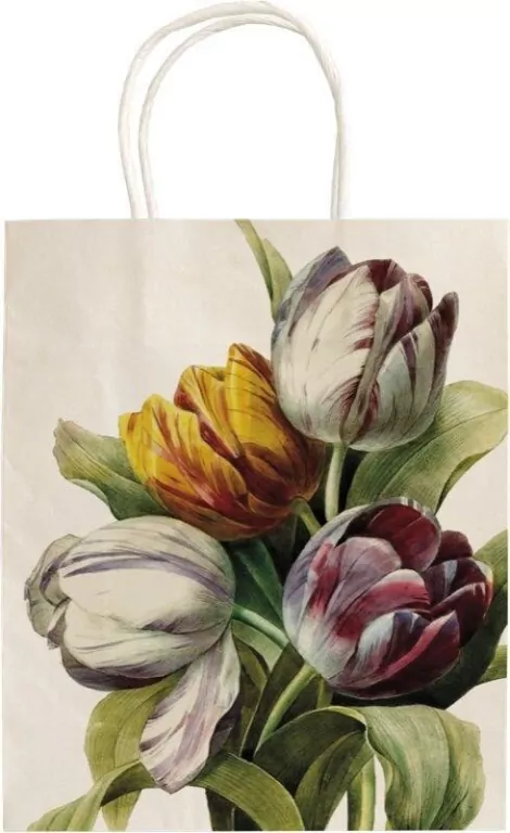 Torebka ozdobna A5 STBAG169 Tulipany - tantis.pl