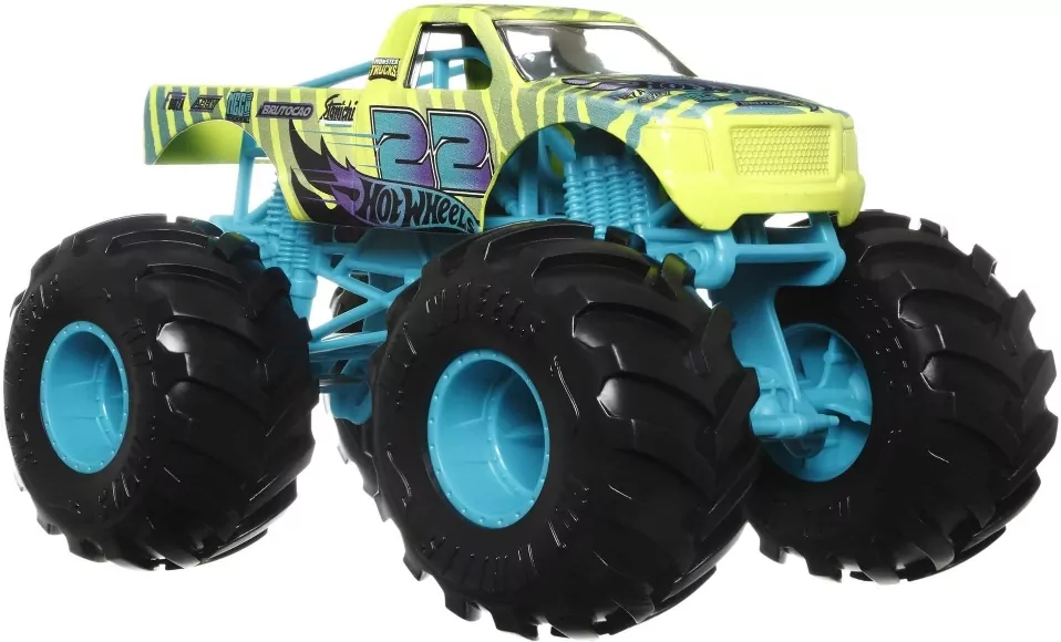 Hot Wheels Monster Trucks Pojazd 1:24 - tantis.pl