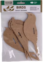Zestaw kształtów tekturowych Bird HAPPY COLOR