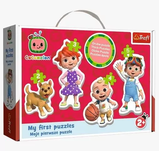 Trefl. Puzzle Cocomelon Baby Classic. Moje pierwsze puzzle - tantis.pl