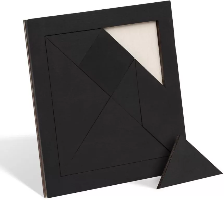 Drewniana łamigłówka Tangram - tantis.pl