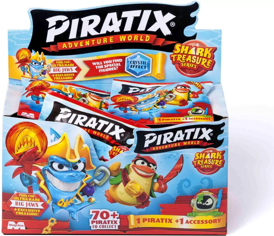 Piratix Shark Treasure One Pack 1szt.mix - tantis.pl