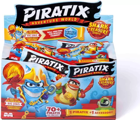 Piratix Shark Treasure One Pack 1szt.mix