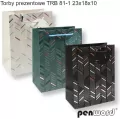 Torebka prezentowa 23x18x10cm, mix - tantis.pl
