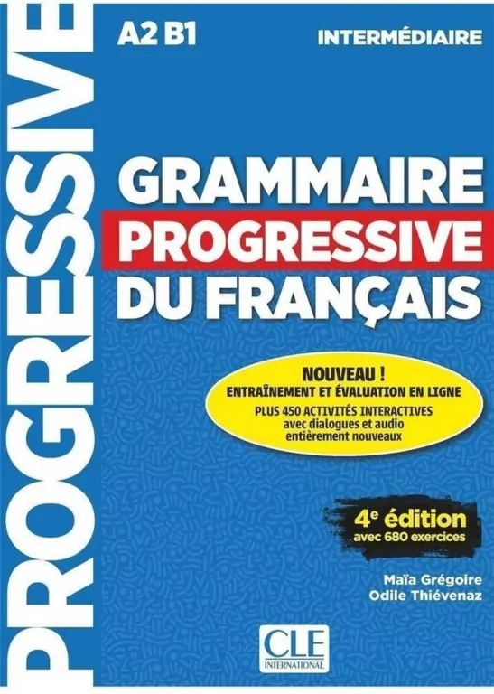 Grammaire Progressive du Francais. Niveau Intermediaire A2 B1 + CD - tantis.pl