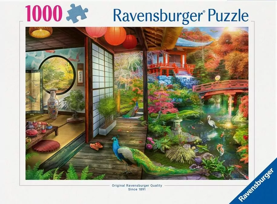 Puzzle 1000 Japońska herbaciarnia - tantis.pl