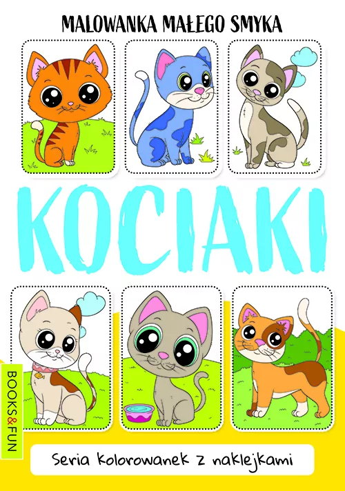 Kociaki. Malowanka małego smyka - tantis.pl