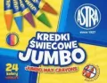 Kredki świecowe Jumbo, 24 kolory - tantis.pl