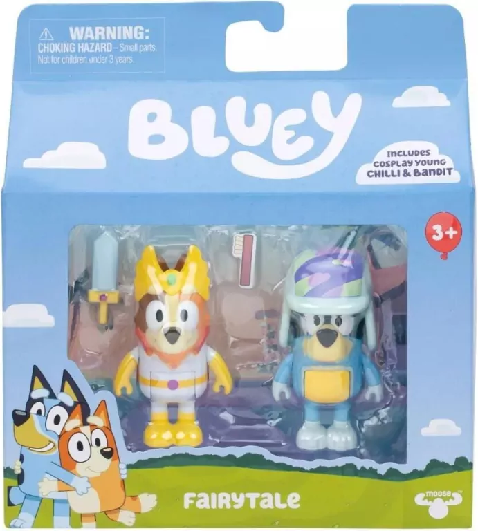 Bluey. Zestaw z 2 figurkami - tantis.pl