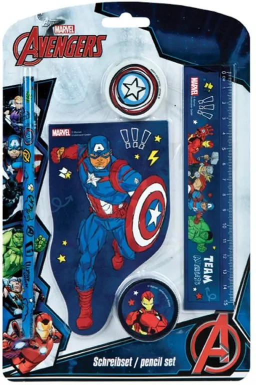 Przybory szkolne Avengers 5el - tantis.pl