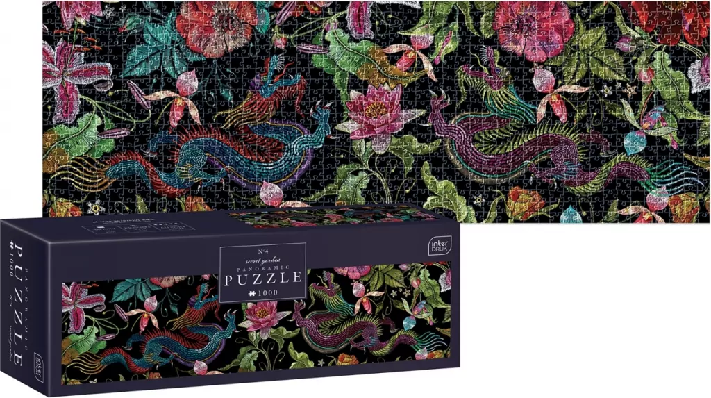 Puzzle panoramiczne 1000 Secret Garden 4 - tantis.pl