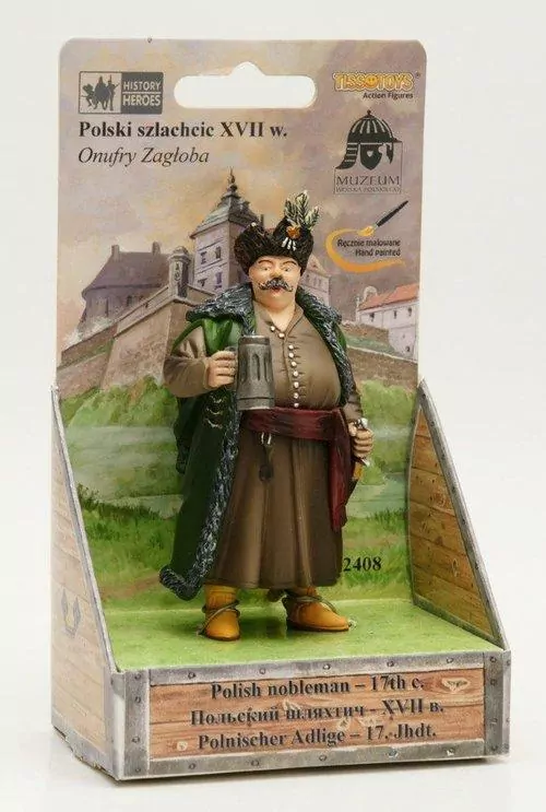 Figurka - Onufry Zagłoba Polski szlachcic XVII wieku - tantis.pl