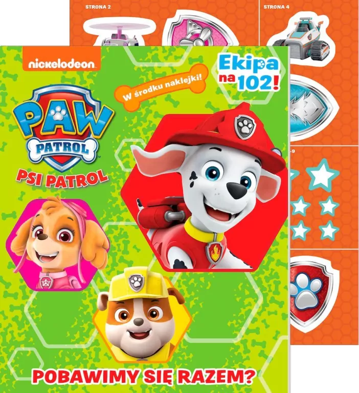 Pobawimy się razem? Ekipa na 102! Nr. 49 Psi Patrol - tantis.pl