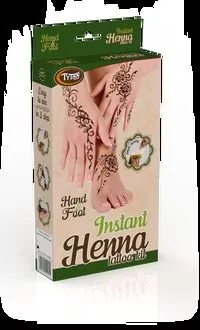 TYTOO Zestaw do tatuażu henną Dłonie i stopy 0202