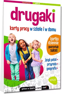 Szkoła podstawowa - Drugaki. Karty pracy w szkole i w domu