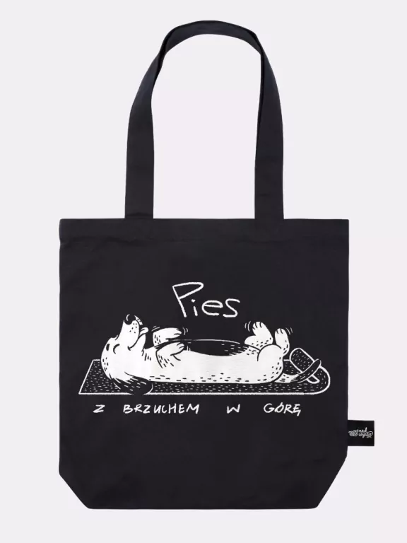 Torba Pies z brzuchem na górze - tantis.pl