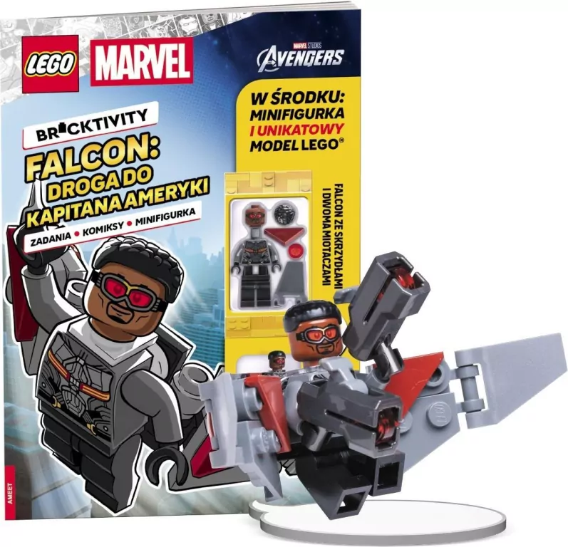 Lego Avengers. Falcon. Droga do Kapitana Ameryki - tantis.pl