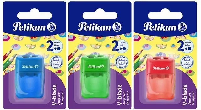 Pelikan. Temperówka podwójna z pojemnikiem. Mix, 1 sztuka - tantis.pl