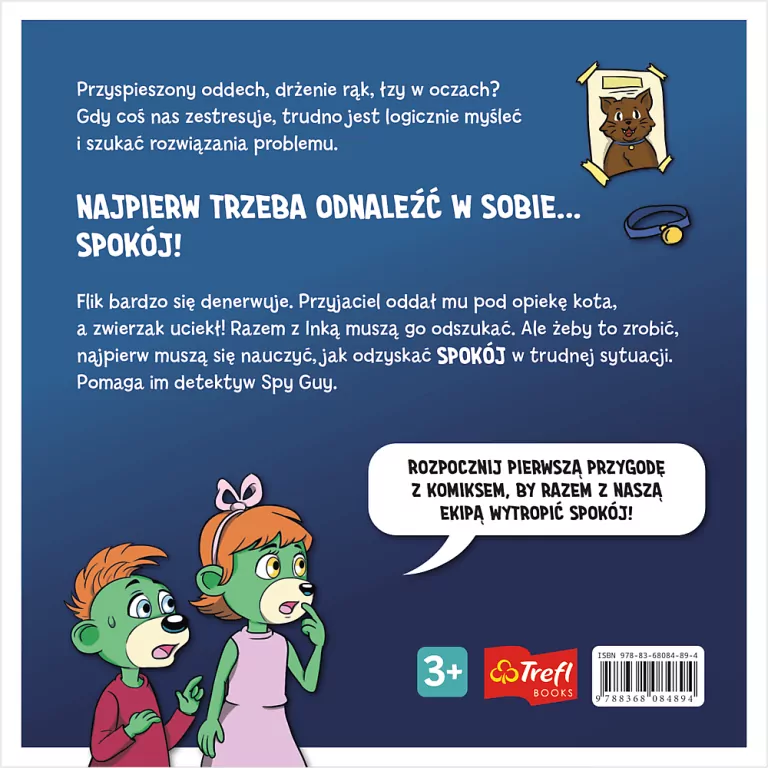 Spy Guy Komiks. Na tropie spokoju TREFL - tantis.pl
