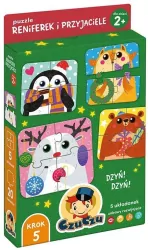 CzuCzu Puzzle Reniferek i przyjaciele dla dzieci