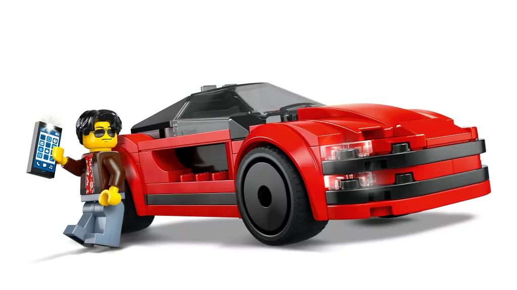 LEGO® Czerwony samochód sportowy 60448 - tantis.pl