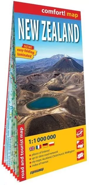 Comfort! map New Zeland 1:1 000 000 - tantis.pl
