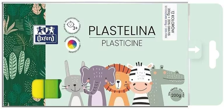Plastelina Kids 12 kolorów - tantis.pl