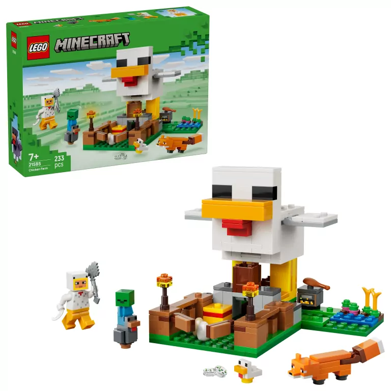 LEGO® Minecraft Farma kurczaków 21585 - tantis.pl