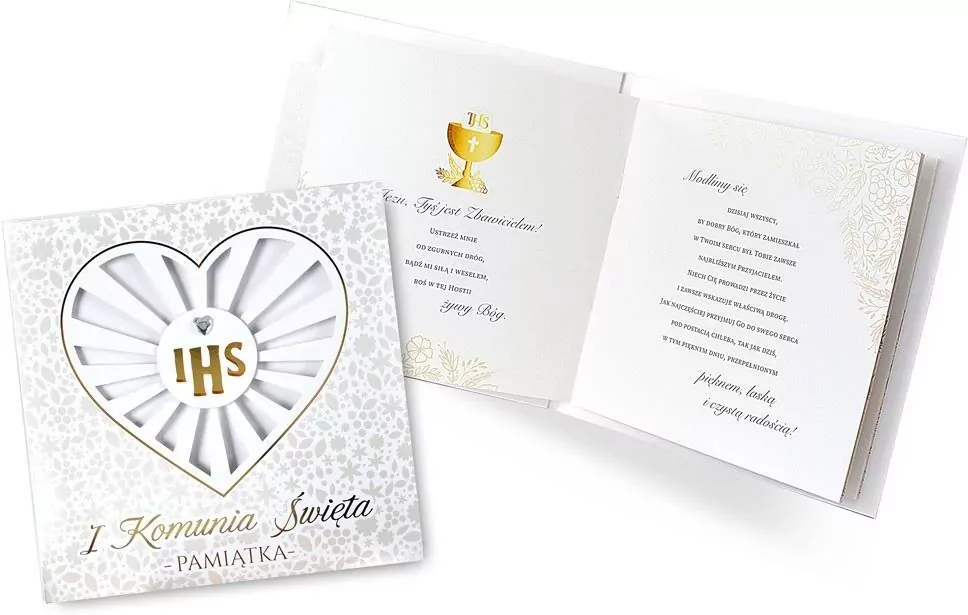 Pamiątka Komunii Świętej - tantis.pl