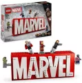 LEGO® SUPER HEROES 76313 Logo MARVEL z minifigurkami - tantis.pl
