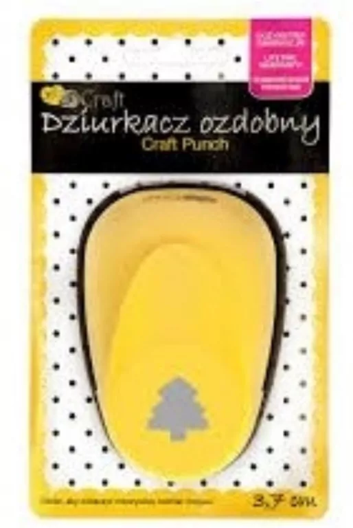 Dziurkacz ozdobny 3,7cm jodła (JCDZ-115-021) - tantis.pl