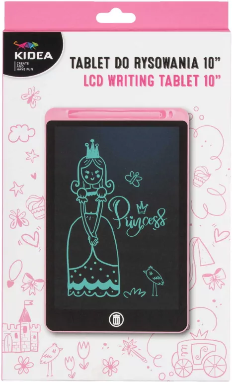 Tablet do rysowania. Różowy - tantis.pl