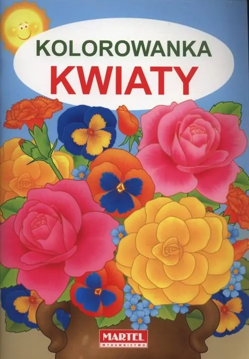 Kolorowanka. Kwiaty - tantis.pl